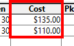 Cost Examples Cost Examples