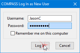 Log In as Different User