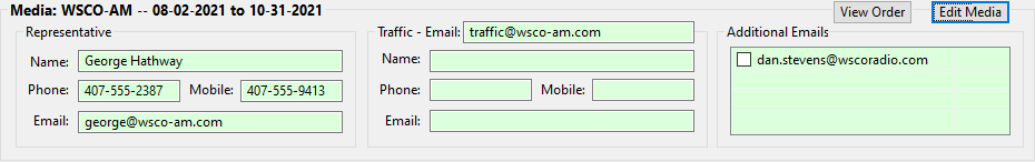 Traffic Instructions Media Information